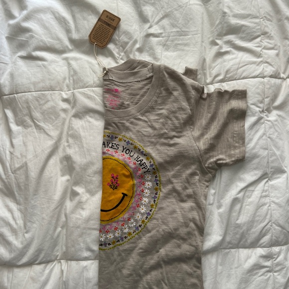 NWT NATURAL LIFE Boyfriend Tee Shirt - Do What Makes You Happy Size S - Picture 4 of 8